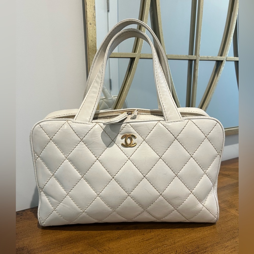 Chanel Bowler Bag w/Gold Hardware - Picture 17 of 17